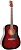 Martinez FAW801 Tined Wine Red Sunburst